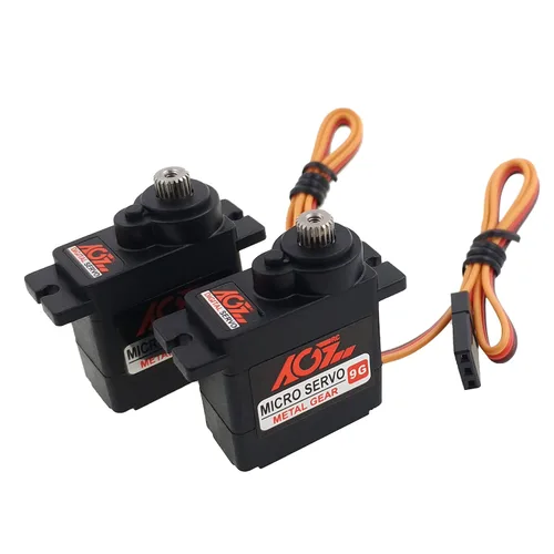 Miniatura 10 de AGFRC Servomotor de dirección RC Sub-Micro - Caja de metal mejorada con engranaje de titanio 0.072 seg de alta velocidad HV Mini servo para coche RC