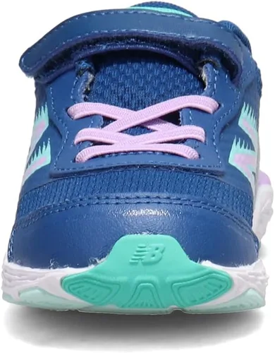 Miniatura 4 de New Balance 680 V6 - Tenis de correr con velcro para niños