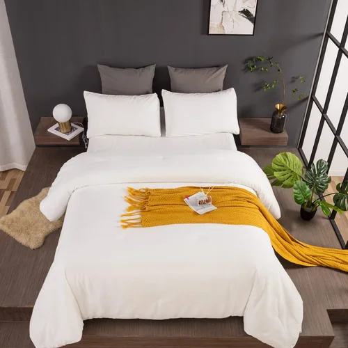 Miniatura 273 de CLOTHKNOW - Juego de edredón verde militar tamaño completo de 3 piezas, juego de ropa de cama verde oscuro, edredón suave con 2 fundas de almohada