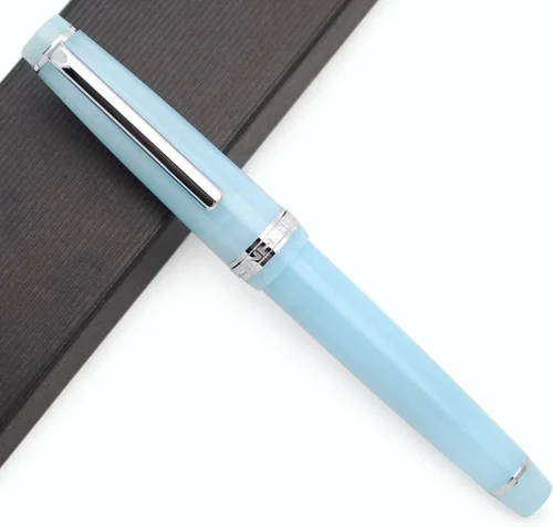 Miniatura 12 de JINHAO 82 - Pluma estilográfica con clip plateado (punta F 0.020 in, verde aguacate)