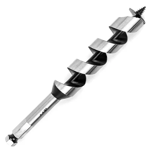 Miniatura 8 de Broca de taladro de 1-1/2 pulgadas x 9 pulgadas para madera, vástago hexagonal de 1-1/2 pulgadas, broca larga para madera suave y dura, plástico