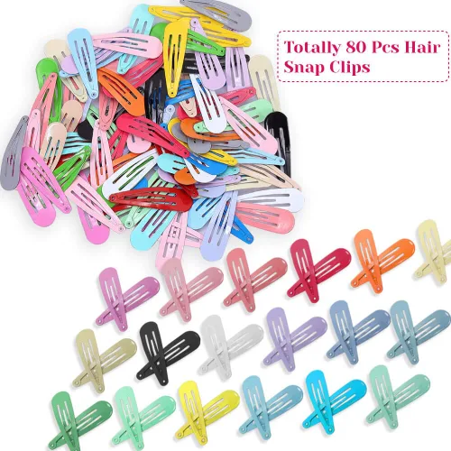 Miniatura 2 de anezus 80 pinzas antideslizantes para el cabello de 2 pulgadas, accesorios para el cabello para niñas, mujeres, niños, adolescentes o niños pequeños