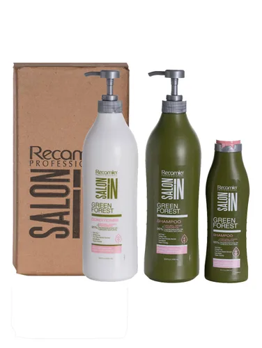 Recamier Professional Salon In Set de tratamiento para el cuidado del cabello champú y acondicionador reparador 33.8 oz + champú 10.1oz