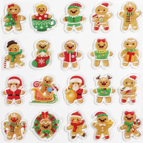 Miniatura 4 de 20 calcomanías de gel para el día de San Patricio, trébol para ventana, para decoración de habitación, reutilizables, extraíbles, gelatina de trébol