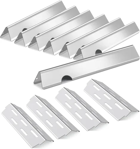 Miniatura 17 de Deflectores de calor para parrilla Weber Genesis II 300/LX 300, GS4 Genesis ii E-310 ii E-315 ii E/S335 ii se-335 (acero inoxidable 304, ES/410 x 3)