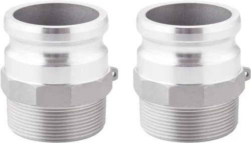 Accesorios de bloqueo de leva de aluminio tipo F, accesorio de manguera de leva y ranura, acoplador hembra de 3 pulgadas x 3 pulgadas manguera de
