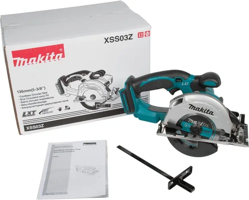 Miniatura 7 de Makita XSS03Z - Sierra circular inalámbrica de iones de litio de 18 V LXT de 5-3/8 pulgadas (solo herramienta, sin batería)