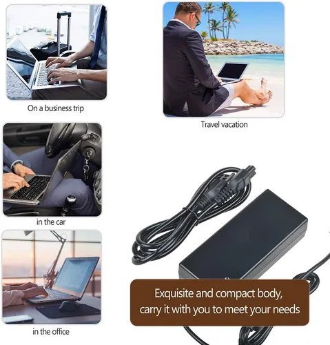 Miniatura 3 de Adaptador de corriente alterna compatible con el cable de fuente de alimentación conmutada modelo AD-E24250LW ADE24250LW de Casio