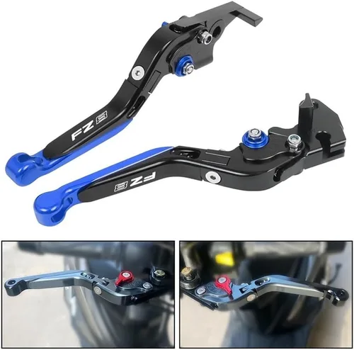 Miniatura 2 de Clutch Brake Lever Motorcycle CNC Aluminum Folding Brake Clutch Levers Adjustable Handle Bar for FZ-8 2011-2015