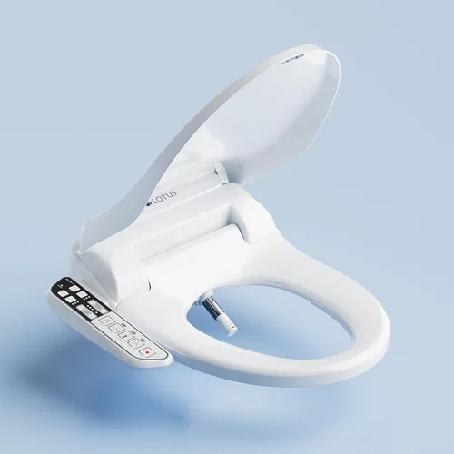 Miniatura 4 de Lotus Hygiene Systems ATS-500. Asiento para inodoro con tapa inteligente, climatizada con temperatura regulable. Color blanco.