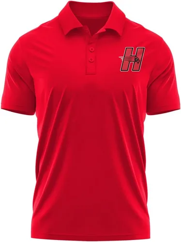 Miniatura 266 de Camisa polo deportiva oficial de la NCAA Collegiate para hombre, colección con logotipo en el pecho izquierdo