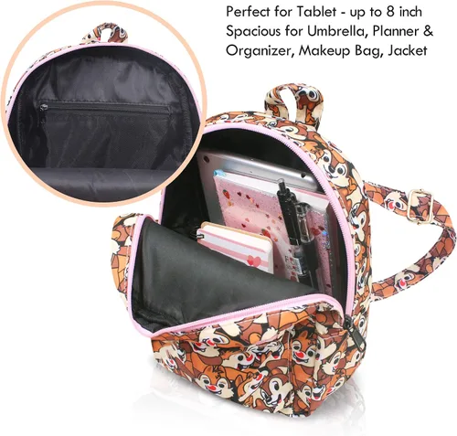 Miniatura 3 de Cartoon Small Nylon Bag Multipurpose Causal Daypack for Travel Trip Shopping Tablet iPad Mini up to 8 inches