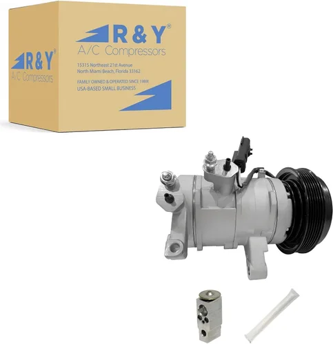 RYC - Kit de compresor de CA y embrague de A/C KT DG59N (se adapta a Dodge Ram 1500 3.7L, 4.7L 2009-2010; Ram 1500 3.7L, 4.7L 2011)