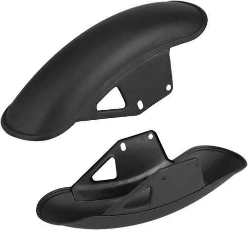 Miniatura 2 de Protector delantero de la aleta del fango de la motocicleta para GN125 GN250 negro metal guardabarros cubierta resistente protección todoterreno