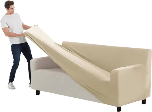 Miniatura 114 de Funda para Sofá de Terciopelo, Fundas Elásticas para Sofá para Funda Principal Separada/Respaldos y Cojines de Asiento, Funda para Sofá, para Fundas