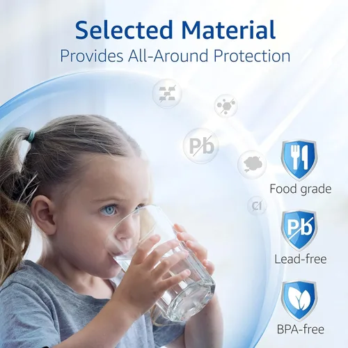 Miniatura 7 de Waterspecialist WHR-140 - Cartucho de repuesto para filtro de ducha Culligan® WHR-140, WSH-C125, ISH-100, HSH-C135, filtro de agua para cabezal
