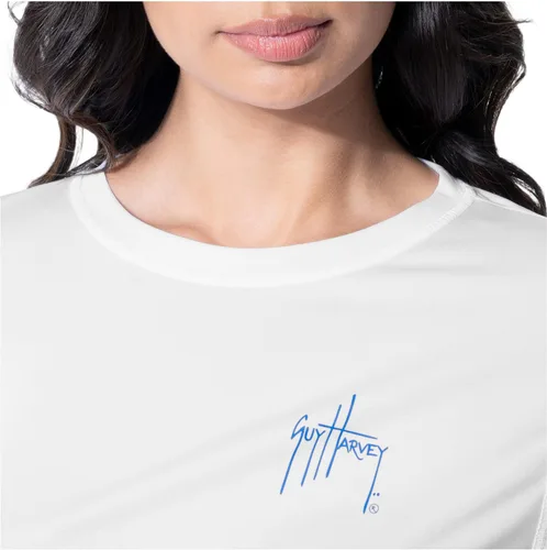 Miniatura 3 de Guy Harvey Camisa de protección solar de rendimiento de manga larga para mujer UPF 50+