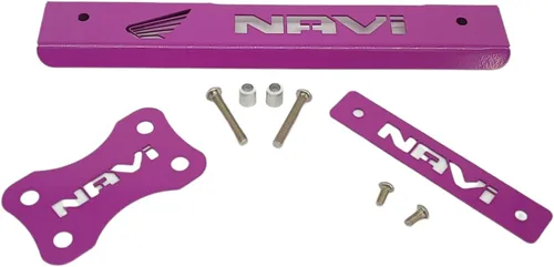Miniatura 8 de Kit de carenado deportivo de motocicleta (3 piezas) para Honda Navi (negro)