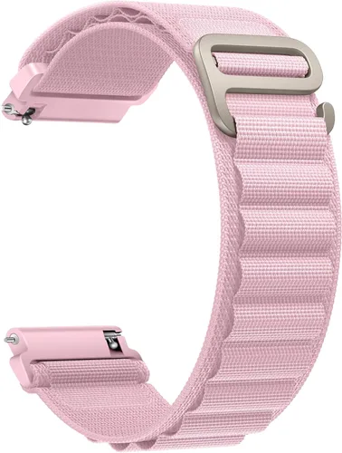 Miniatura 27 de Correa de nylon compatible con Samsung Galaxy Watch 7/FE/6/5 Pro 4 3/Watch 4 6 Classic/Active/Gear S2 S3 Frontier, correa de bucle deportivo de 20