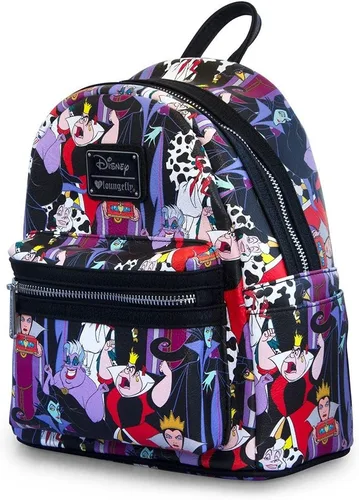 Miniatura 2 de Loungefly Disney Villains - Mini mochila para mujer Multi