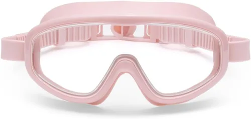 Miniatura 11 de Petites Pommes Gafas de Natación para Niños de 3 a 8 Años - Silicona Ligera, Lente Ancha Antivaho, Diseño Retro de Gafas de Natación para Niños