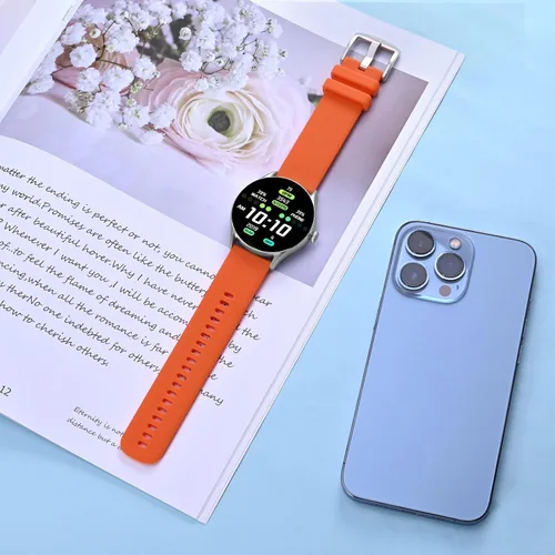 Miniatura 2 de Anbeer Correa de reloj de silicona de 0.630 in, 0.709 in, 0.787 in, 0.866 in, 0.945 in, 0.748 in y 0.827 in, correas de reloj de goma de liberación