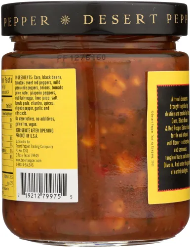 Miniatura 4 de Desert Pepper Trading Salsa Maíz Frijol Negro Pimienta Roja- 16 oz - 2 piezas