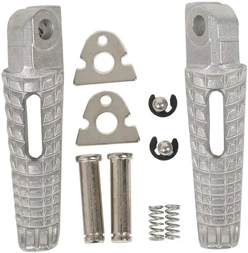 Miniatura 17 de TCT-MOTORPARTS Estriberas para reposapiés trasero delantero negro para Suzuki GSXR1000 2005-2025 GSXR600 750 2006-2025
