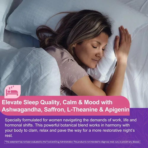 Miniatura 5 de Gomitas para dormir para mujer con mio-inositol y D-chiro inositol + azafrán, folato MTHF, vitamina B6 y B12, proporción 40:1 Myo Inositol