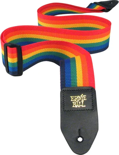 Miniatura 33 de Ernie Ball Polypro - Correa para guitarra acústica, color negro (P05365)