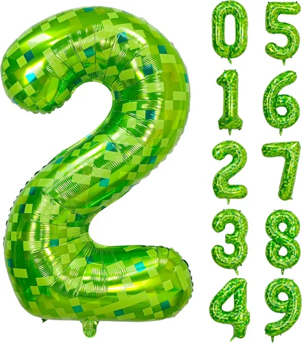 Miniatura 57 de Globos de helio de 40 pulgadas con dígitos dorados para fiesta de cumpleaños., Número 0, 40 pulgadas, número 0 oro 7