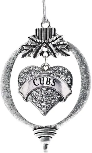 Miniatura 93 de Inspired Silver - Adorno con dije de hermana gemela - Adornos navideños de plata con circonitas cúbicas