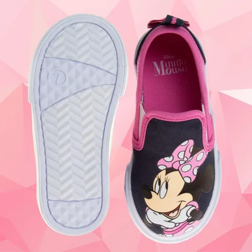 Miniatura 10 de Disney Zapatos de casa de muñecas de Minnie Mouse Gabys de princesa Frozen para niñas y niños pequeños, mocasines de carácter, tenis casuales de lona
