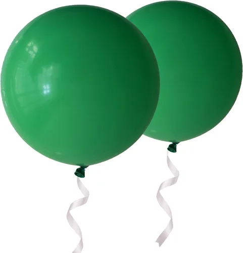 Miniatura 11 de Globos redondos gigantes de 36 pulgadas, paquete de 6 globos de látex negros para sesiones de fotos, bodas, baby shower, decoraciones de fiesta