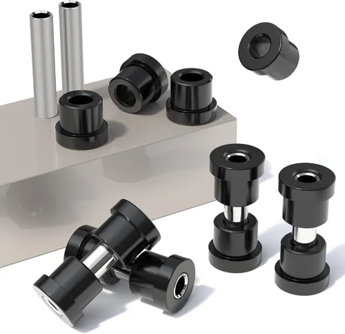 Miniatura 8 de 10L0L Kit de bujes de resorte para carrito de golf, manguito de buje de grilletes traseros para EZGO TXT/Medalist (1994 en adelante) y Club Car DS