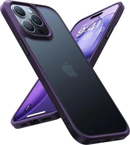 Miniatura 12 de TORRAS - Funda a prueba de golpes para iPhone SE 2022/iPhone SE 2020/iPhone 7, certificado de caída militar, parte trasera dura, semitransparente