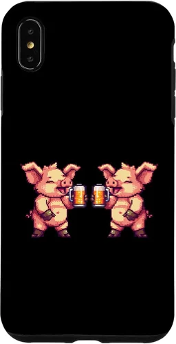 Miniatura 8 de iPhone 12 mini Pig Beer Party Team Comic Gamer Crew Case