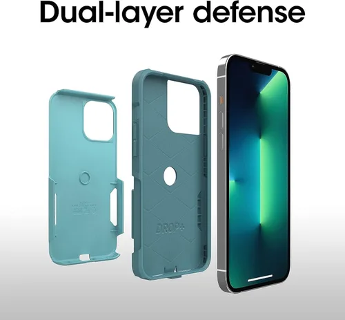 Miniatura 5 de OtterBox Commuter Series - Funda para iPhone 13 Pro Max (solo con protector de pantalla Zagg Glass Elite), embalaje no minorista, forma remachadora