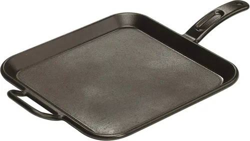 Miniatura 8 de Lodge BOLD Sartén para parrilla de hierro fundido sazonado de 12 pulgadas; utensilios de cocina de diseño vanguardista