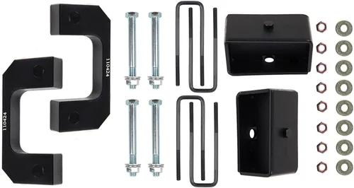 Miniatura 9 de SCTIOO Kit de nivelación de elevación delantera de 2 pulgadas trasero de 1 pulgada para Chevrolet Silverado 1500 2007-2023 Kit de elevación