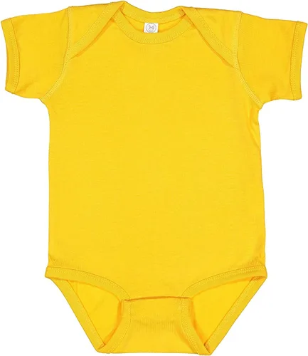 Miniatura 151 de RABBIT SKINS, Body de manga corta de jersey fino suave para bebé