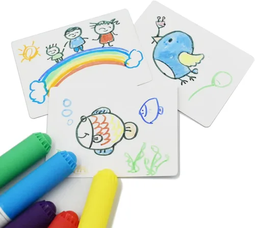 Miniatura 4 de Yuanhe Naipes en blanco para escribir en tamaño de póquer 216PCS tarjetas flash imprimibles para juegos de bricolaje