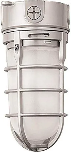 Miniatura 8 de Lithonia Lighting VC150I M12 - Aplique de luz para montaje en techo hermético al vapor incandescente, color gris, VC150I M12, 150watts, 120 volts