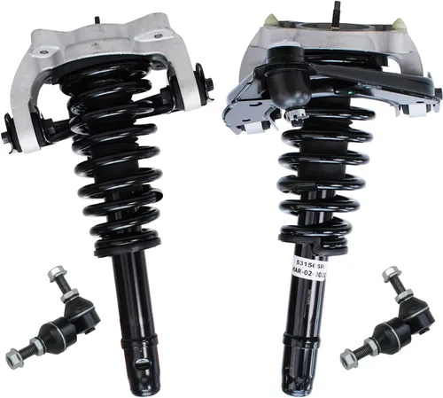 Miniatura 64 de Detroit Axle - 4 barras estabilizadoras de puntales delanteros para Kia Forte Koup 10-13 12-13 Forte5, puntales y barras estabilizadoras de resorte