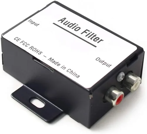 Aislador de ruido de audio para coche, filtro de radio, eliminador de ruido para auto, camión, barco, altavoces, amplificador, ecualizador, señal RCA