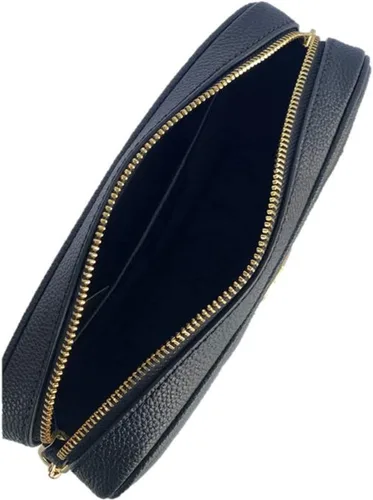 Miniatura 7 de Michael Kors Fulton Large EW Bandolera Cuero guijarro, Negro, Negro