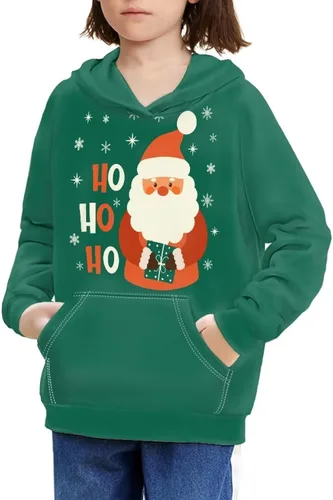 Miniatura 3 de Renewold Sudaderas con capucha para niños y niñas, sudadera larga con bolsillo