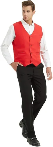 Miniatura 6 de TopTie - chaleco unisex para uniforme de barman, supermercados, voluntarios.
