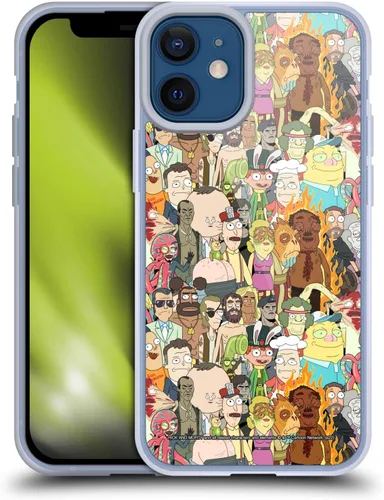 Miniatura 83 de Head Case Designs Funda de gel con licencia oficial de Rick and Morty Aliens Season 3 [protección de grado militar] compatible con Apple iPhone 12