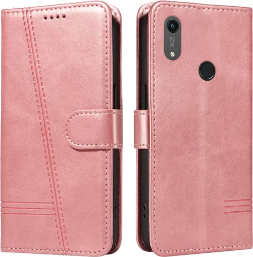 Miniatura 10 de Funda con tapa para Huawei Nova Lite 3, protección de 360 grados, a prueba de golpes, de piel sintética, con función atril y 3 ranuras